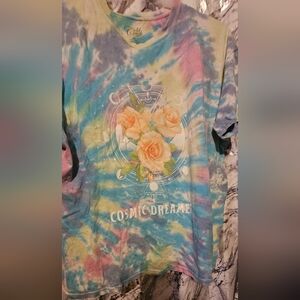 Tie dye Cosmic Dreams tee